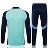 Joyfball 2025/2026 Arsenal Half-Pull Training Suit Light Green Football Shirt 1:1 Thai Quality