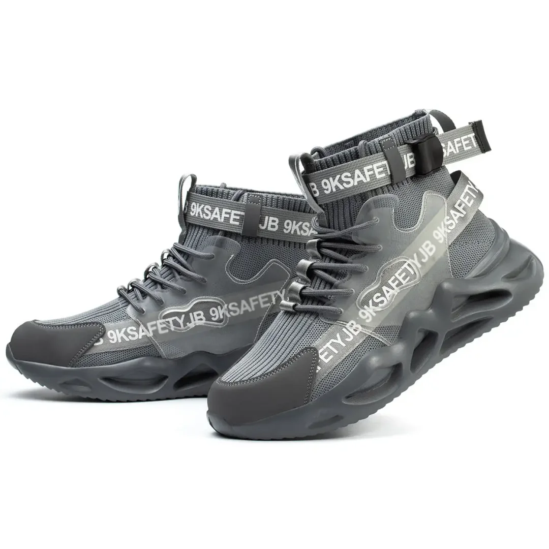Letclo™ Ultra-Light Breathable Steel Toe Cushioning Work Boots letclo Letclo