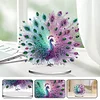 (US Only)Acrylic 2D Flat Peacock DIY Diamond Painting Desktop Ornaments Kit for Decor