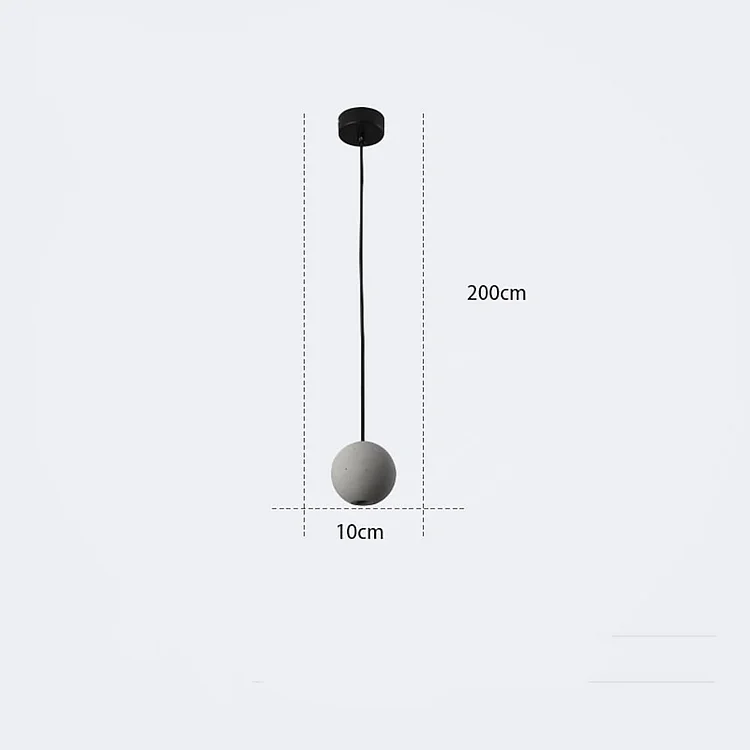 Vintage Cerami Pendant Light Unique Pendant Lighting LED Ceiling Light - Appledas