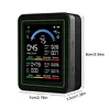 10 in 1 Air Quality Detector with WiFi App Alerts for PM2.5 PM10 CO AQI for Home
