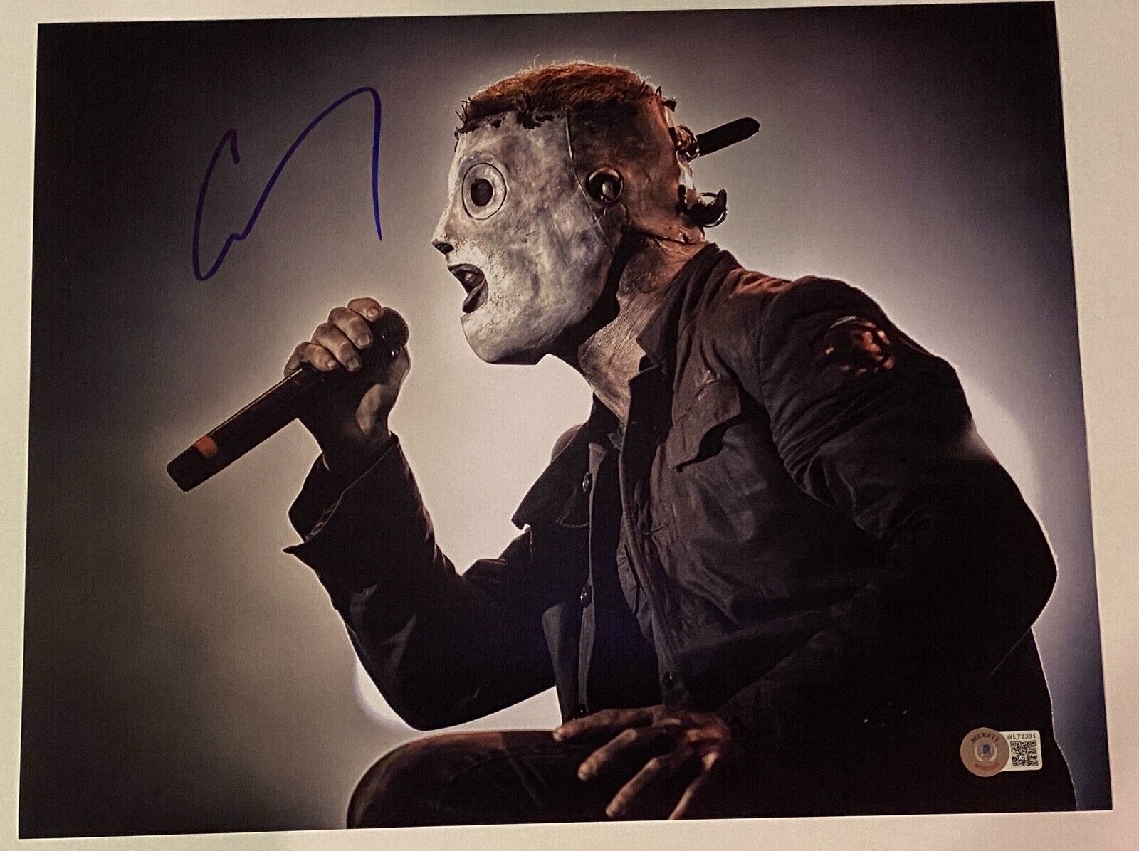 Corey Taylor Signed Autograph 11x14 Photo Poster painting Slipknot Stone Sour Proof Beckett COA