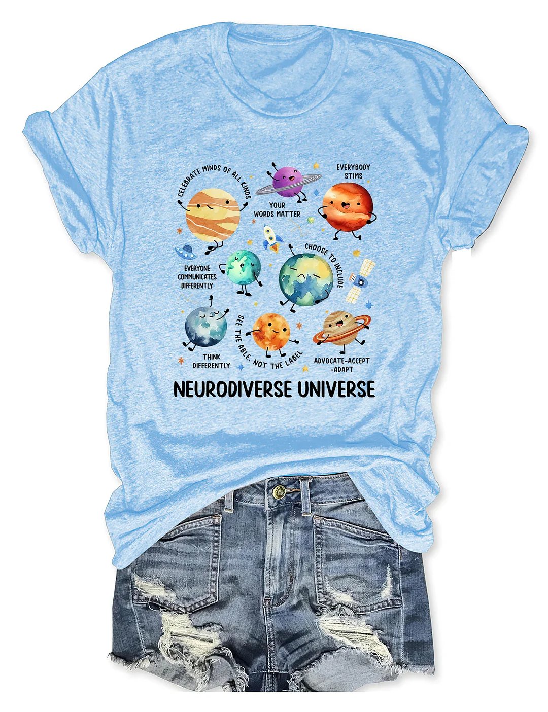 Space Neurodiversity T-shirt