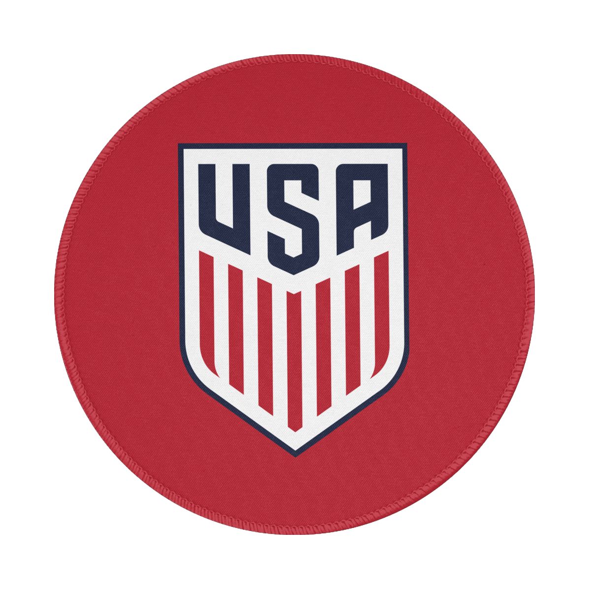 United States National Football Team Non-Slip Rubber Round Mouse Pad