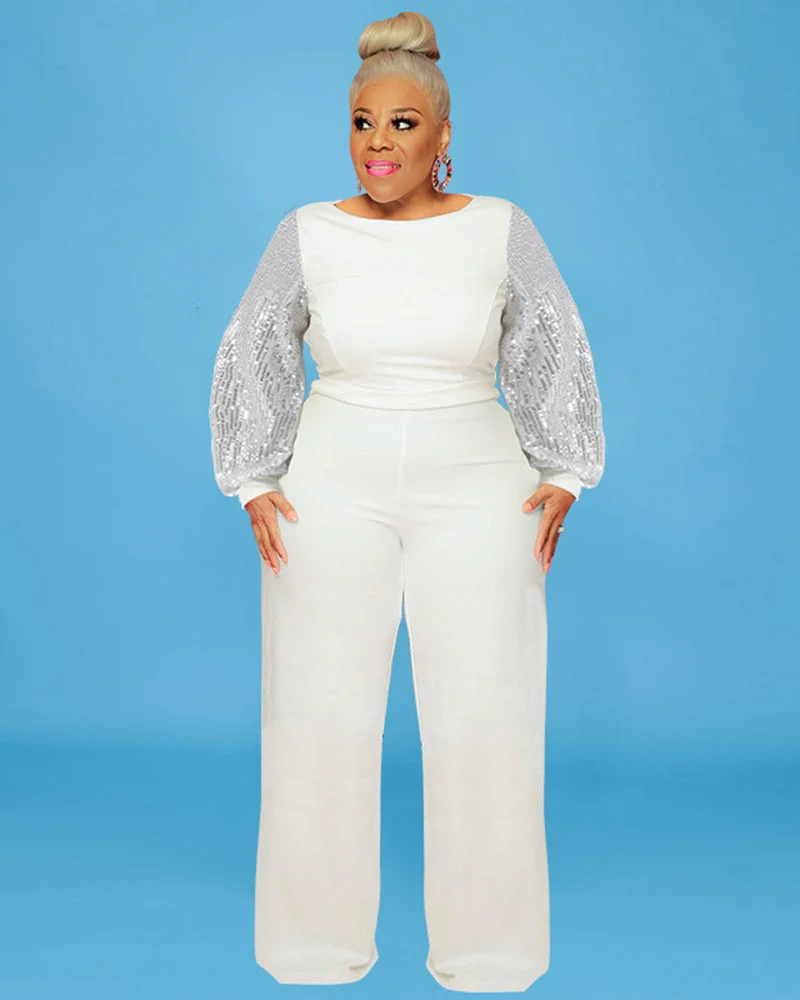 Runway Sequin Jumpsuit