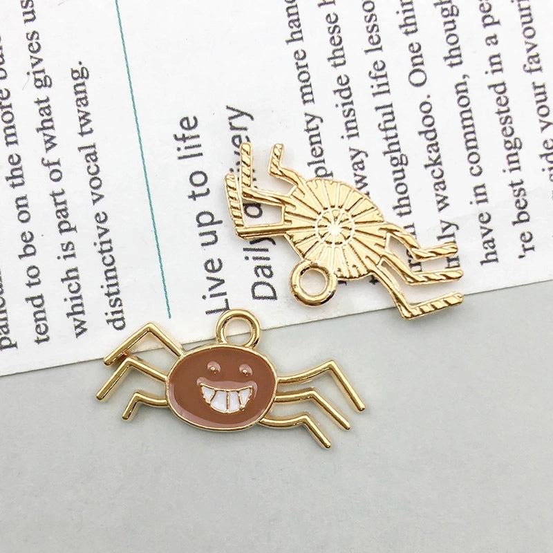 27 Models Per Model 1, 27/Pack 12*16mm 15 * 19mm 16*24mm Zinc Alloy Pumpkin Cat Candy Pendant Jewelry Accessories