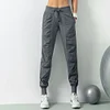 Gioiacombo&trade; Nuovi pantaloni sportivi casual larghi da fitness da donna quick dry