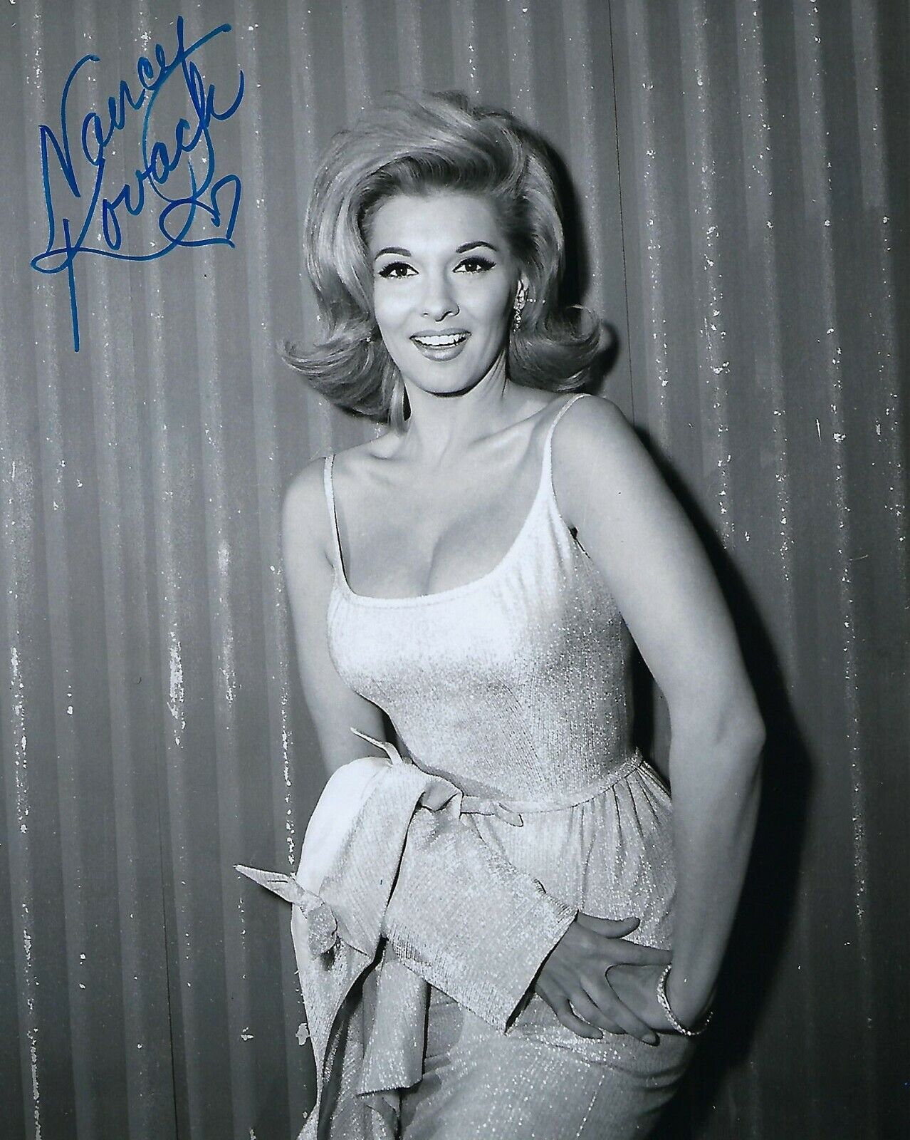 GFA The Silencers Sexy Star * NANCY KOVACK * Signed 8x10 Photo Poster painting N6 COA