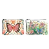 (US Local)DIY Diamond Art Diamond Dot Card Pack Diamond Painting Pouch (Flower Butterfly)