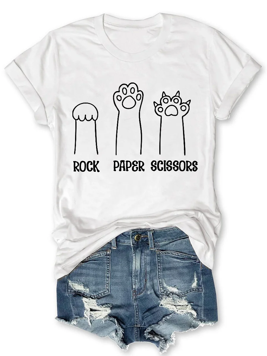 Rock Paper Scissors T-shirt