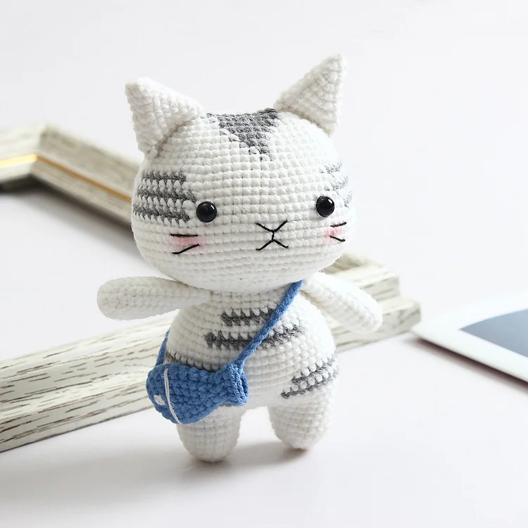 YarnSet - Doll Crochet Kit For Beginners - Cat - 4 Styles
