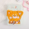 Lovely Cartoon Plush B6 Portable Writing Paper Notebooks Diary Kids Creative Stationery Gift