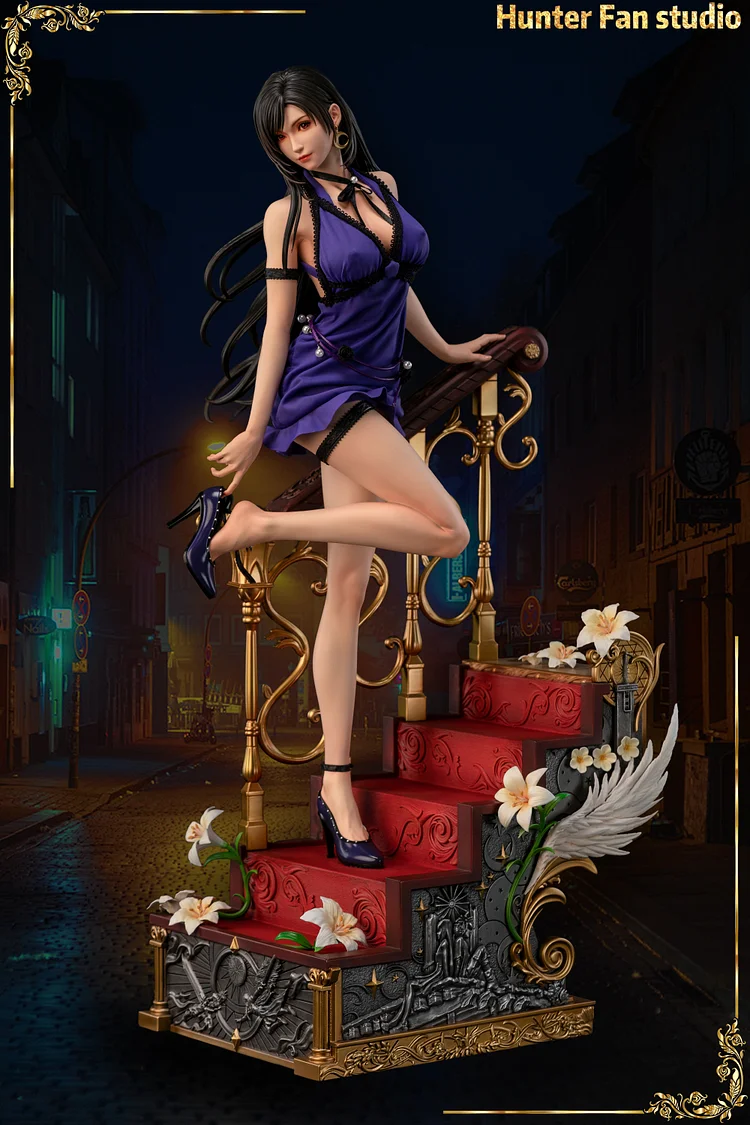 PRE-ORDER Hunter Fan Studio - Final Fantasy Tifa Lockhart 1/4 Statue(GK) (Adult 18+)-