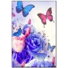 Rose butterfly | Full Round Diamond Painting Kits