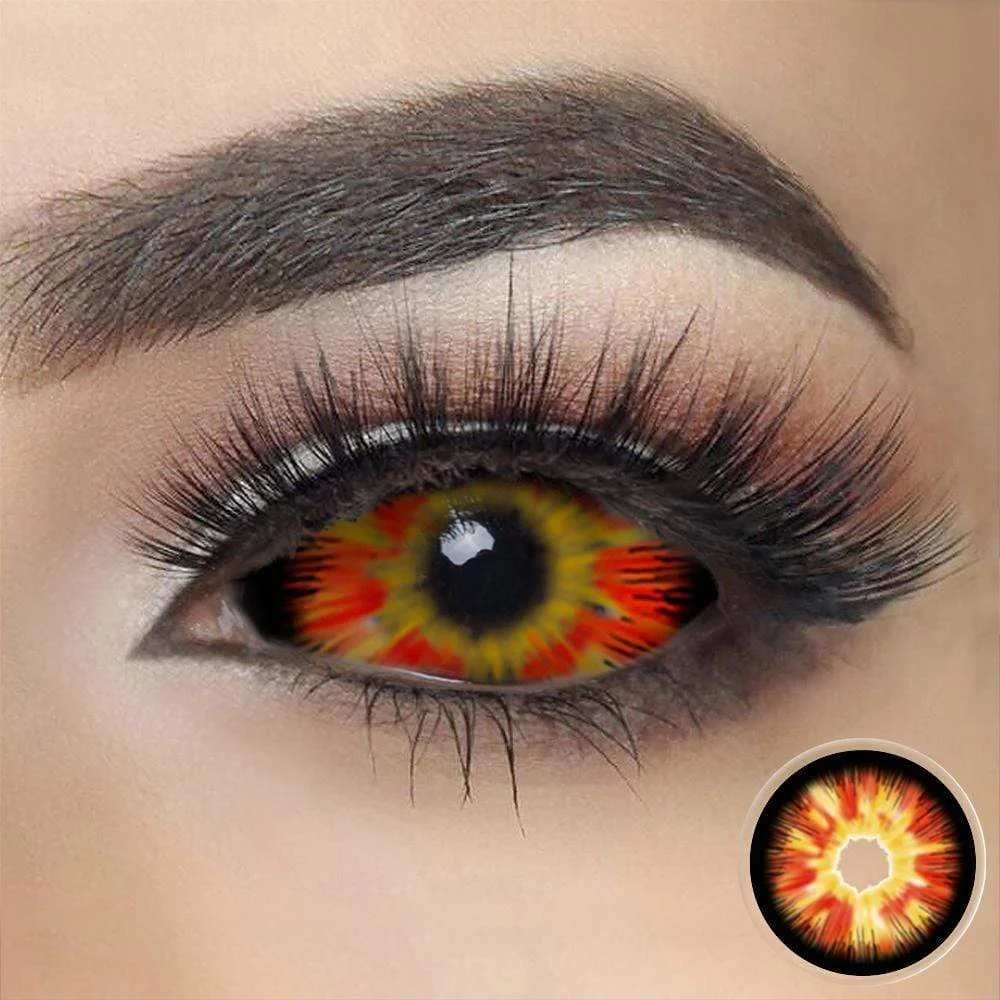 Flare Darth Maul Sith Sclera Halloween Lenses
