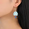 12 Pairs Diamond Painting Earrings DIY Diamond Art Earrings for Adults (C)