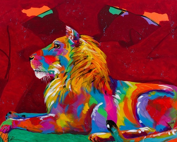 

Regal Lion – Paint By Numbers - 40*50CM, 501 Original
