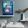 Diamond Painting -DIY Round Drill Kitten Flower