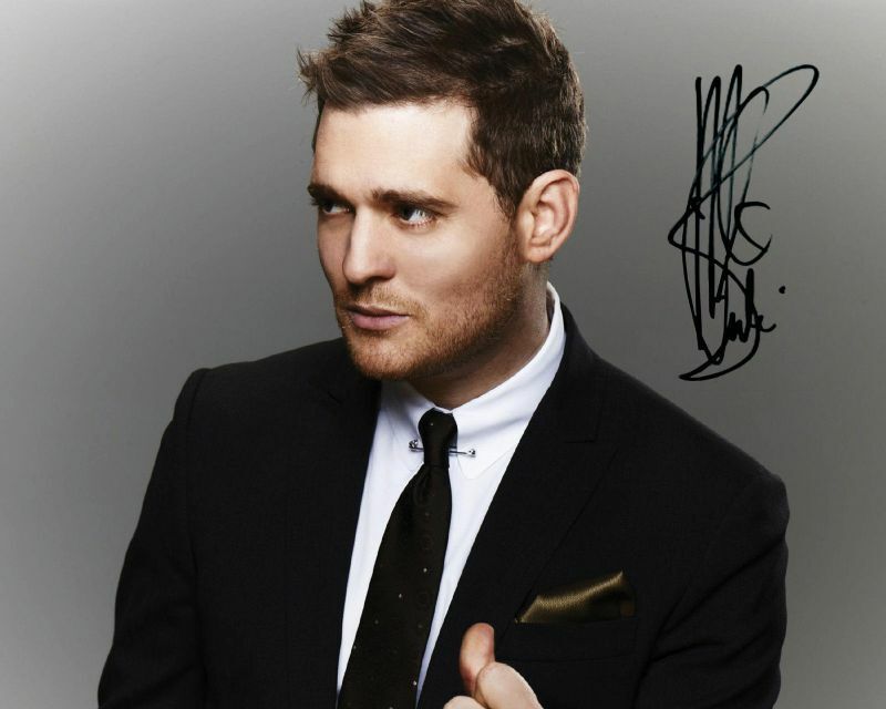 Michael Buble Autograph Signed Photo Poster painting Print