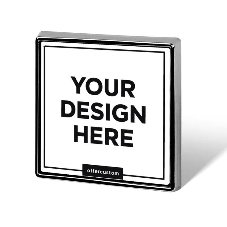 Personalized Design Square Badge