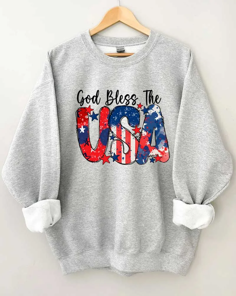 God Bless The USA Crewneck Sweatshirt