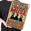 [Grande Taille]Muse - Panneaux en &eacute;tain m&eacute;tallique(30*40cm)