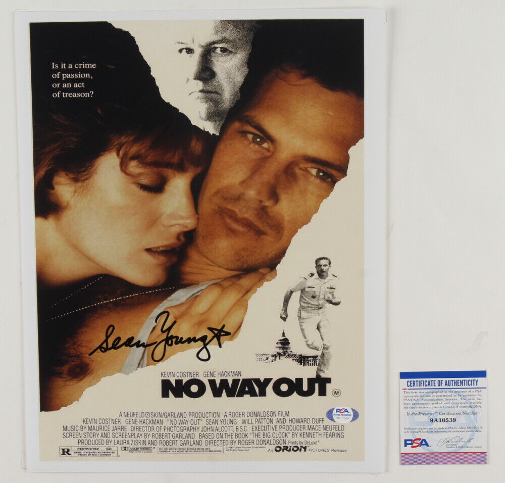 Sean Young Signed No Way Out