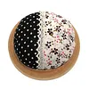 Round Pincushions with Wooden Base Sewing Pin Cushion (Random color) tapestrymarket