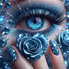 Luxury AB Velvet Diamond Painting Kit -Eye