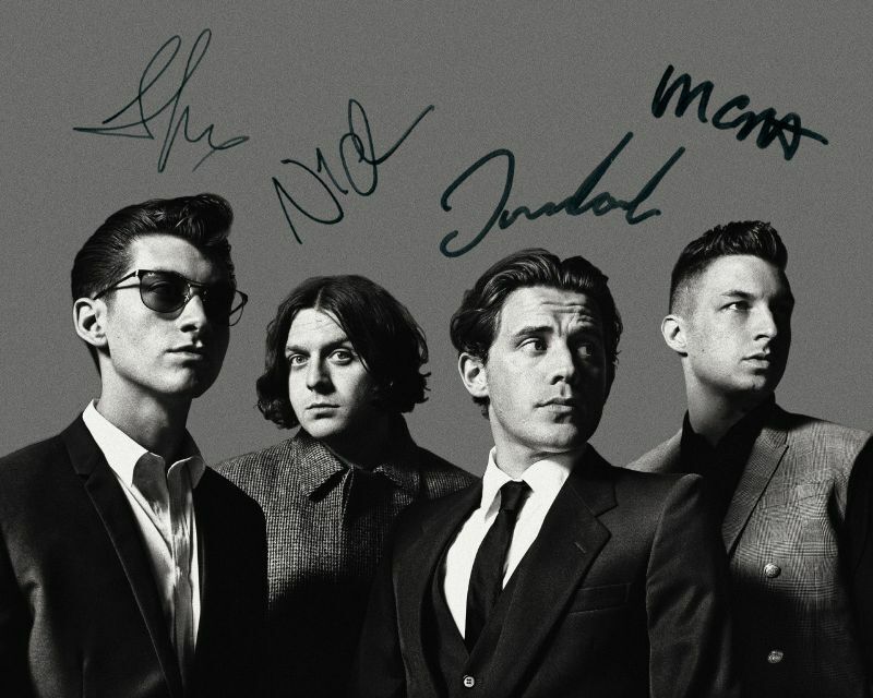 Arctic Monkeys Autograph Signed Photo Poster painting Print