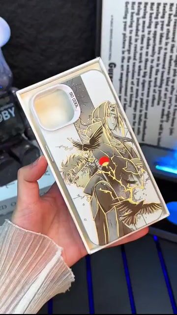 Naruto Silver Line Phone Case