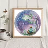 Moon Sky-14CT Stamped Cross Stitch 34*34cm/13.39*13.39in(Brand) tapestrymarket
