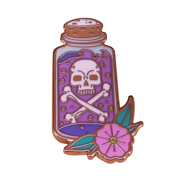Foto del pin Magic Jar Skull