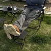 Camping Stool Hold Up To 100KG Folding Stool for Travel Hiking BBQ Fishing