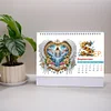 2026 Calendar Diamond Painting Kit DIY Diamond Art Desk Calendar for Home Office