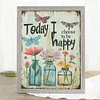 Flowers Calligraphy-14CT Stamped Cross Stitch 30*40cm/11.81*15.75in