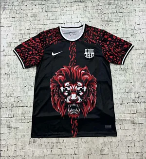 2024/2025 Barcelona Special Edition Black and Red Football Shirt 1:1 Thai Quality