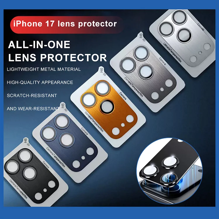 Full-cover Lens Protector For The iPhone 17 Series
