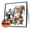 Diamond Painting-DIY Full Round Drill Needlework Gnome