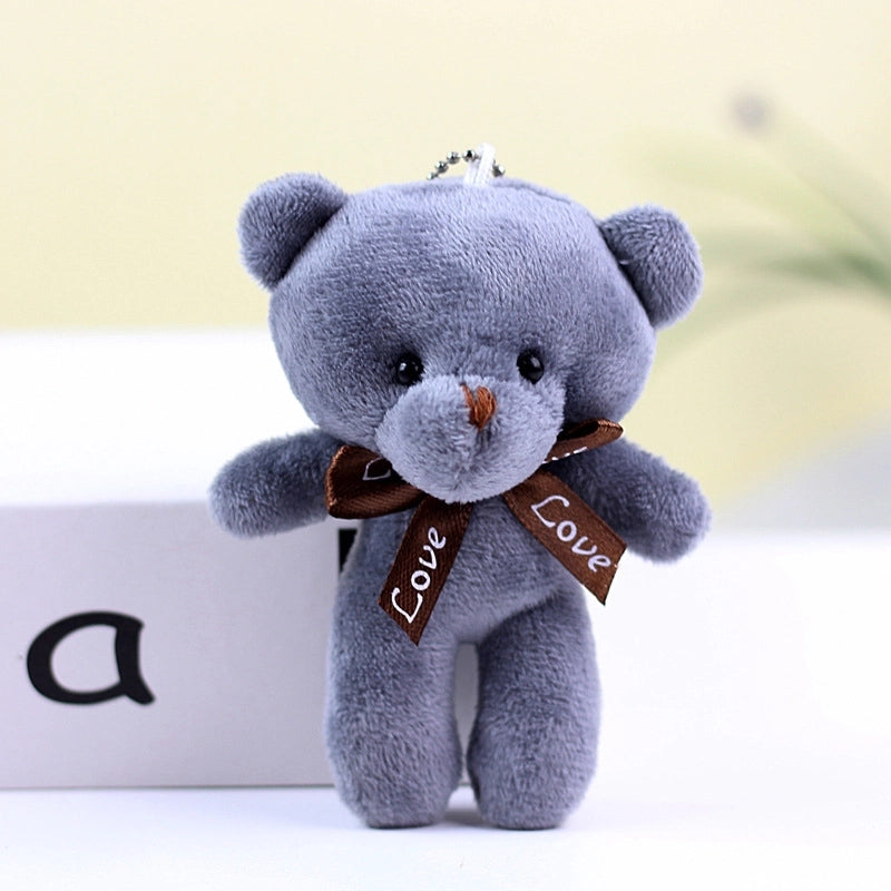 Teddy Conjoined Bear Doll Bear Pendant Plush Teddy Bear Doll Clothing Pendant Creative Small Gift Doll