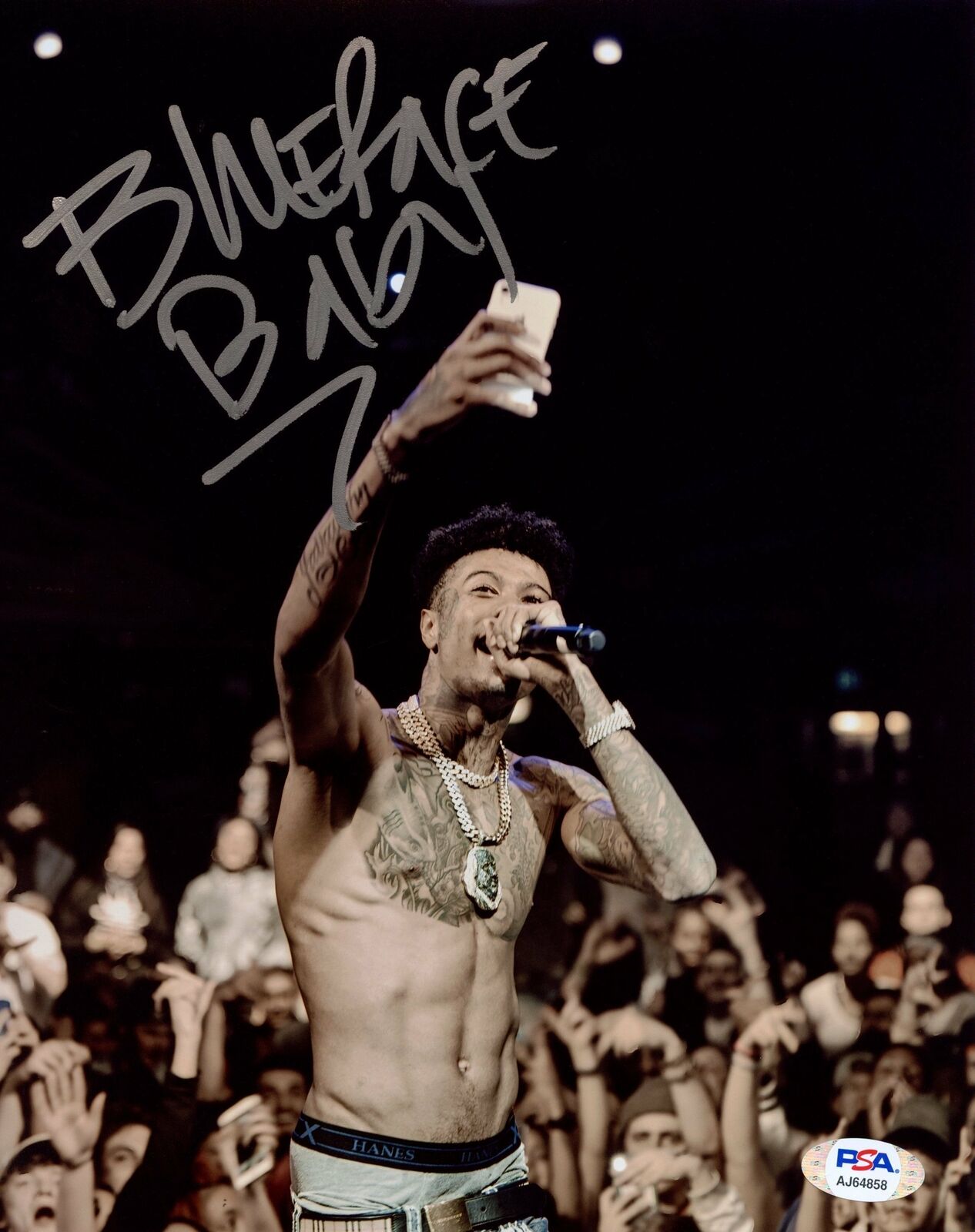 Blueface Signed Autographed 8x10 Photo Poster painting PSA/DNA Authenticated