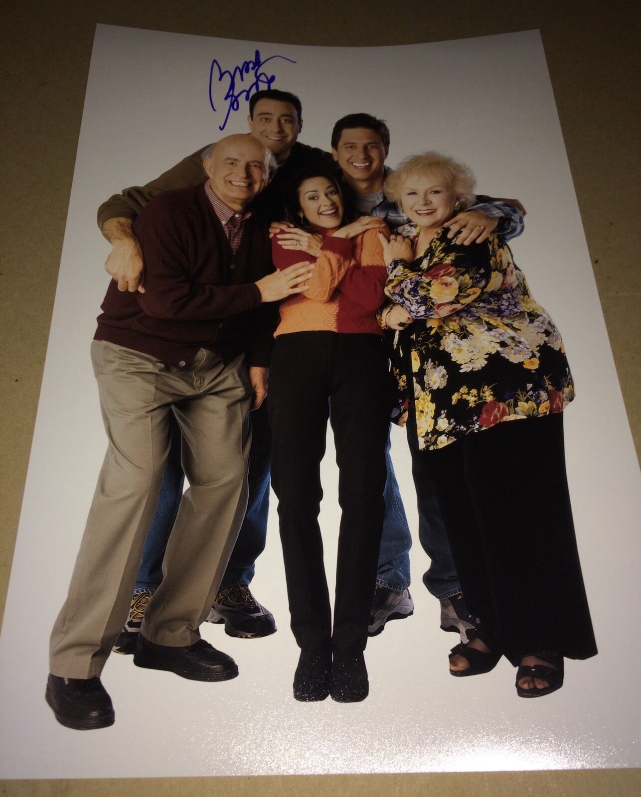 Brad Garrett Hand Signed IN PERSON Autograph 12 X 18 Photo Poster painting Everybody Loves Ray