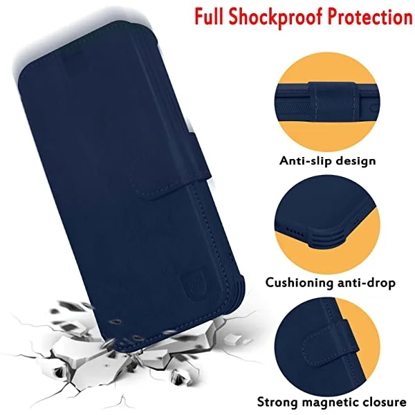 VANAVAGY iPhone SE 2022/iPhone SE 2020 Wallet /iPhone 8/iPhone 7 Wallet Case 4.7 inch