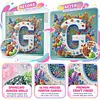 Butterfly Flower G 5D Partial Drill DIY Diamond Painting Kit 30*30cm