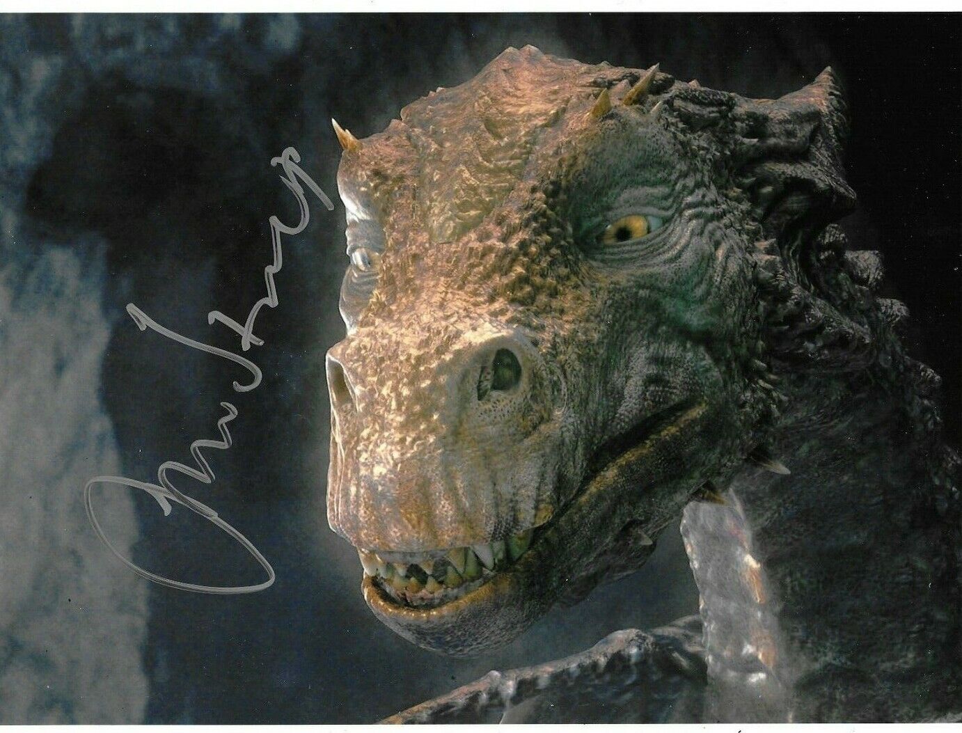 John Hurt Signed Merlin 10x8 Photo Poster painting AFTAL