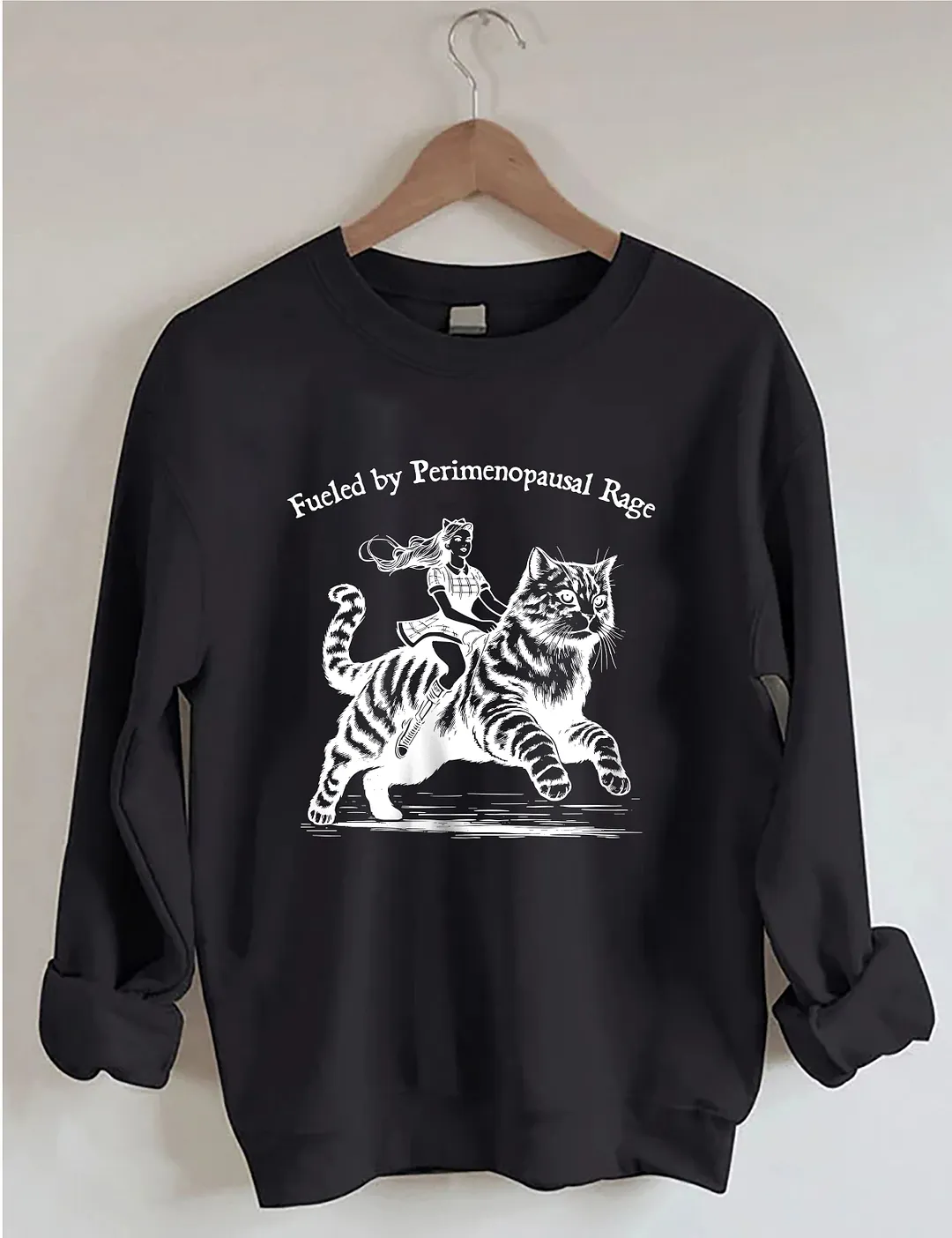 Fueled By Perimenopausal Rage Sweatshirt
