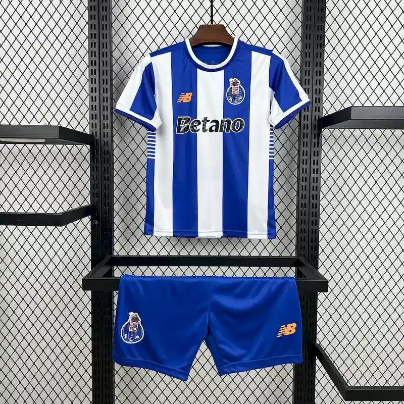 25/26 Kids Porto Soccer Jersey Home