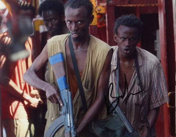 Barked Abdi signed autograph Photo Poster painting 8x10 inch COA in-person Captain Phillips A