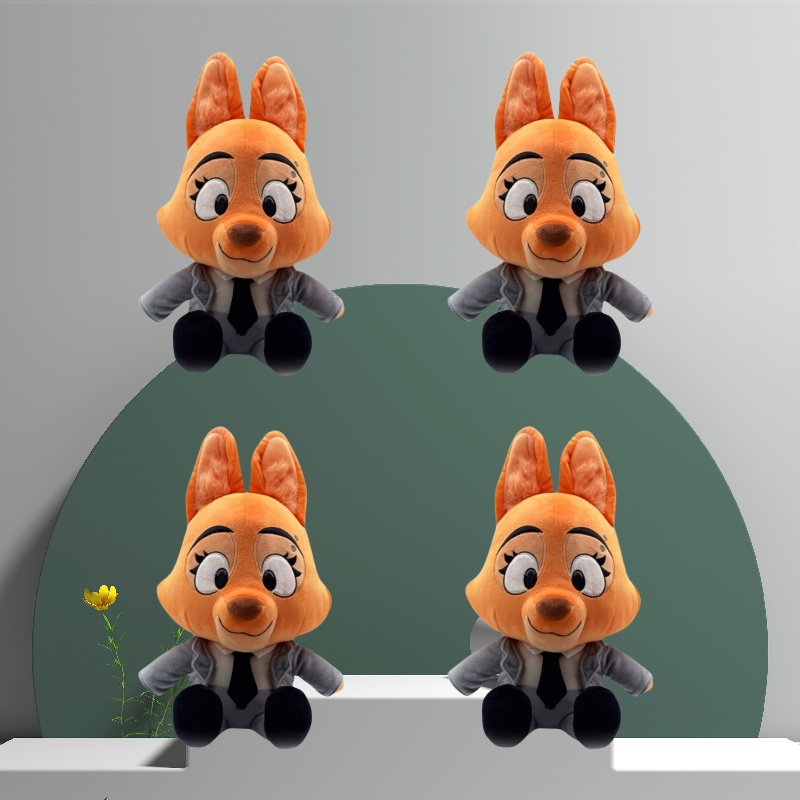 Diane Foxington plushies Bad Guys 2 4pcs Harvey Harvington Plush