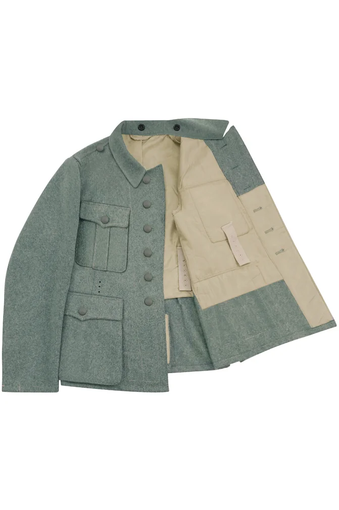   Polizei German M1941 EM Field Grey Wool Tunic Feldbluse German-Uniform